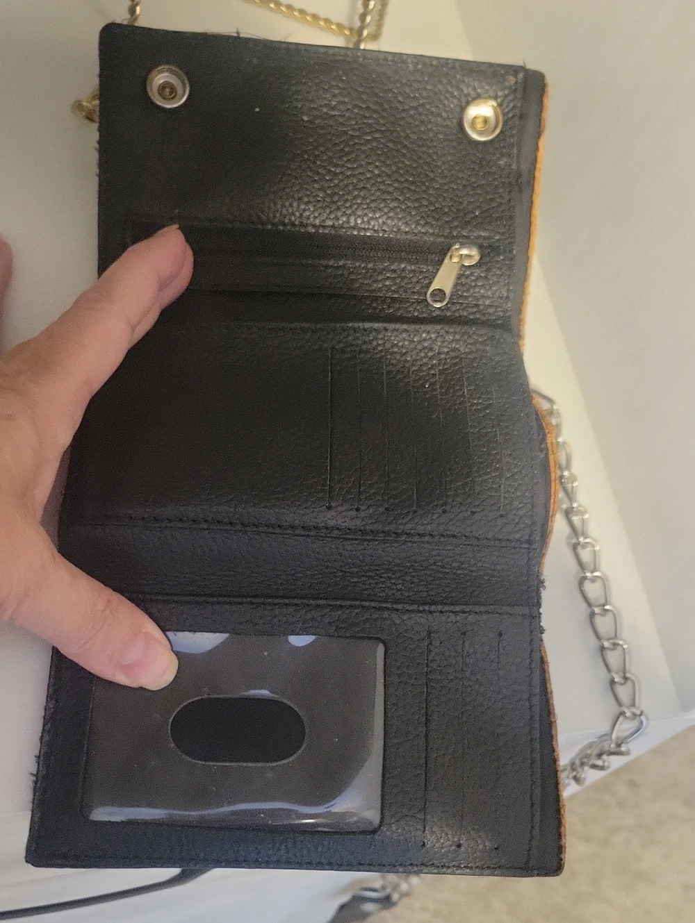 Harley-Davidson black leather